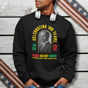 Sweatshirt Mois de l'histoire des Noirs Centenaire 100 Ans BH