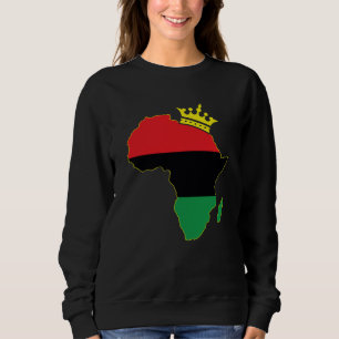 Sweatshirt Mois de l'histoire des Noirs du continent panafric