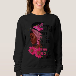 Sweatshirt Mois de l'histoire des Noirs Fille Africaine Femme