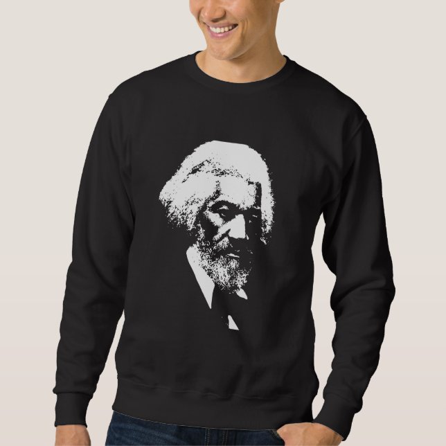Sweatshirt Mois de l'histoire noire Frederick Douglass Silhou (Devant)
