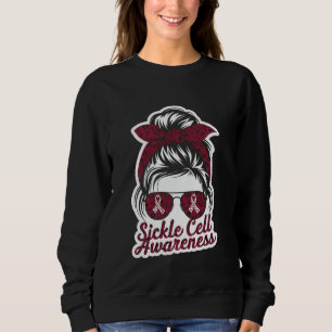 Sweatshirt Mois de sensibilisation aux cellules de faucille C