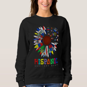 Sweatshirt Mois du patrimoine hispanique Mois du patrimoine l