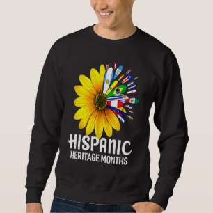 Sweatshirt Mois du patrimoine hispanique national Compteur de