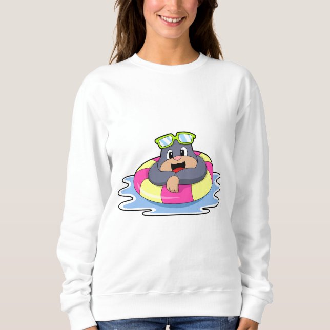 Sweatshirt Mole à nager avec anneau de nage.PNG (Devant)