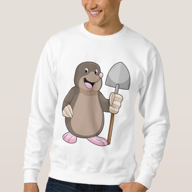 Sweatshirt Mole avec lunette (Devant)