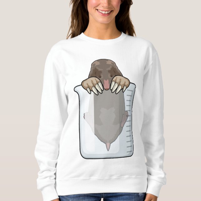 Sweatshirt Mole avec tasse de mesure (Devant)