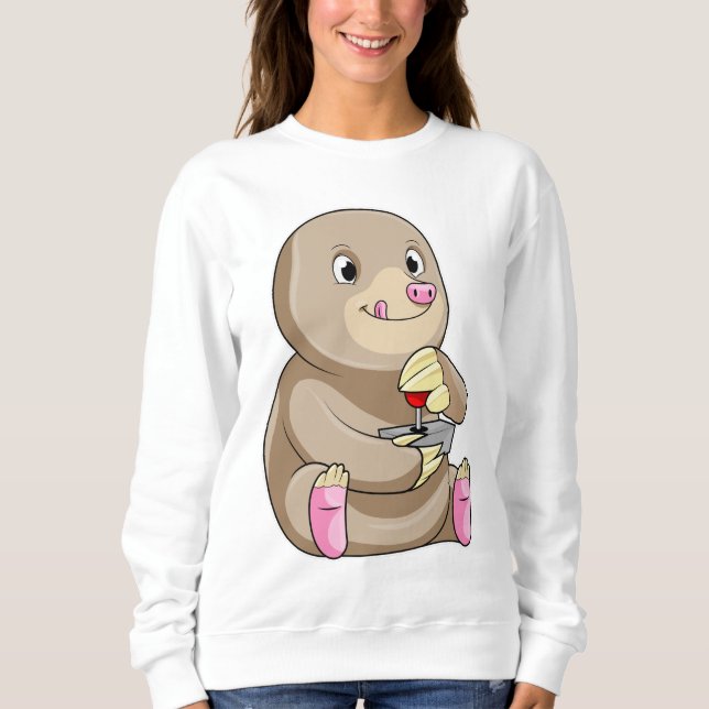 Sweatshirt Mole comme joueur avec Joystick (Devant)