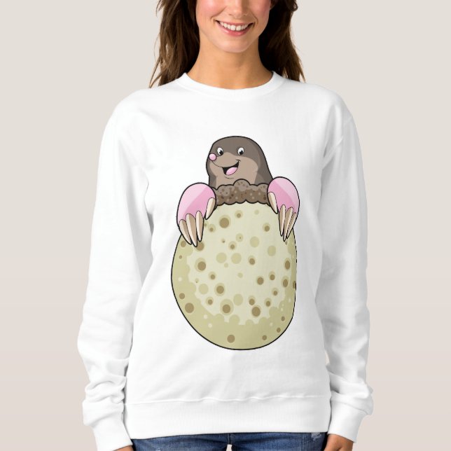 Sweatshirt Mole with Moon (Devant)