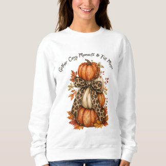 Sweatshirt Moments Douillets et Magie d'Automne