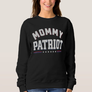 Sweatshirt Mommy Patrtiot  Matching 4th Of July For Mom