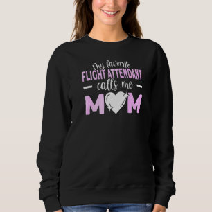 Sweatshirt Mon Agent De Vol Préféré M'Appelle Maman