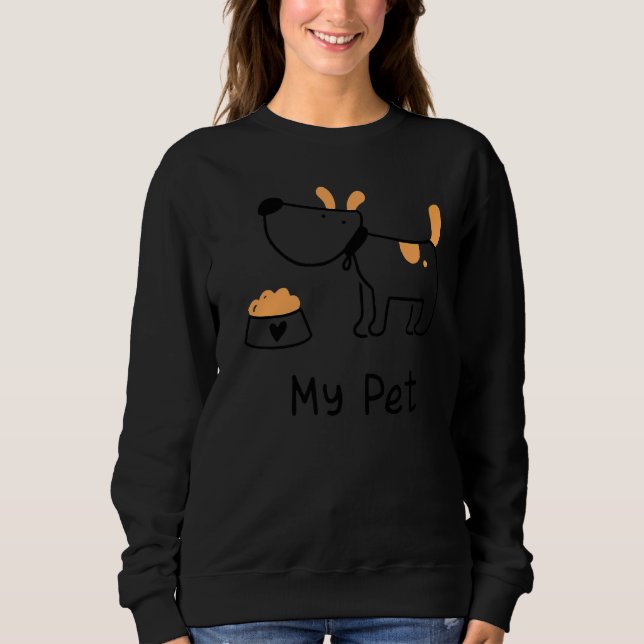 Sweatshirt Mon animal (Devant)