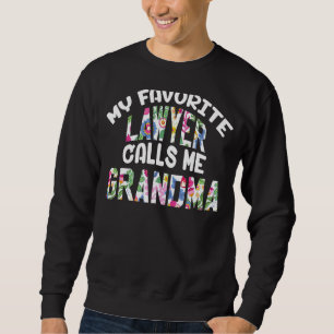 Sweatshirt Mon Avocat Favori M'Appelle Grand-Mère Fier Mère C