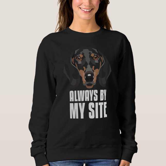 Sweatshirt Mon Best Buddy, Dachshund (Devant)