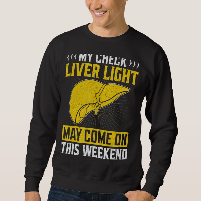 Sweatshirt Mon Check Liver Light pourrait venir sur ce week-e (Devant)
