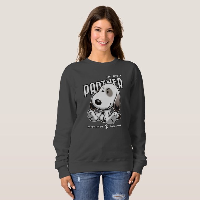 Sweatshirt Mon cher partenaire | Femmes (Devant entier)