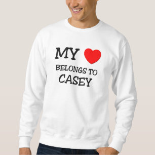 Sweatshirt Mon coeur appartient à CASEY