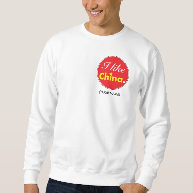 Sweatshirt Mon design favori Viva Chine (Devant)