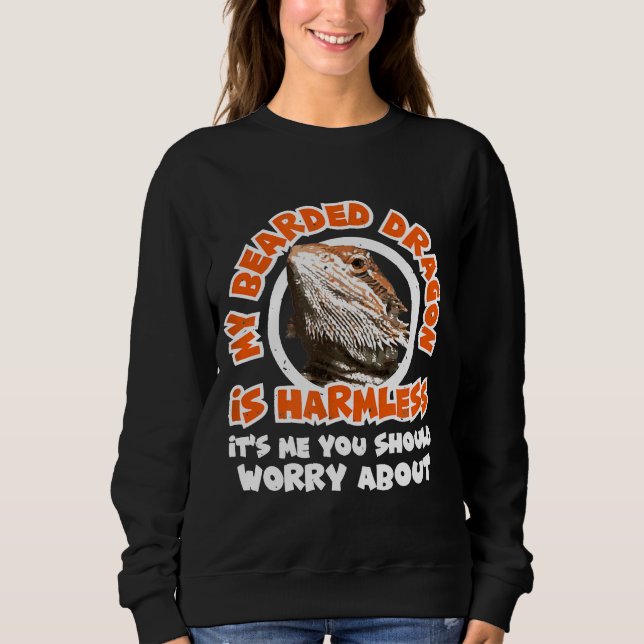 Sweatshirt Mon Dragon Ennuyé Est Sans Danger Moi Vous Vous In (Devant)