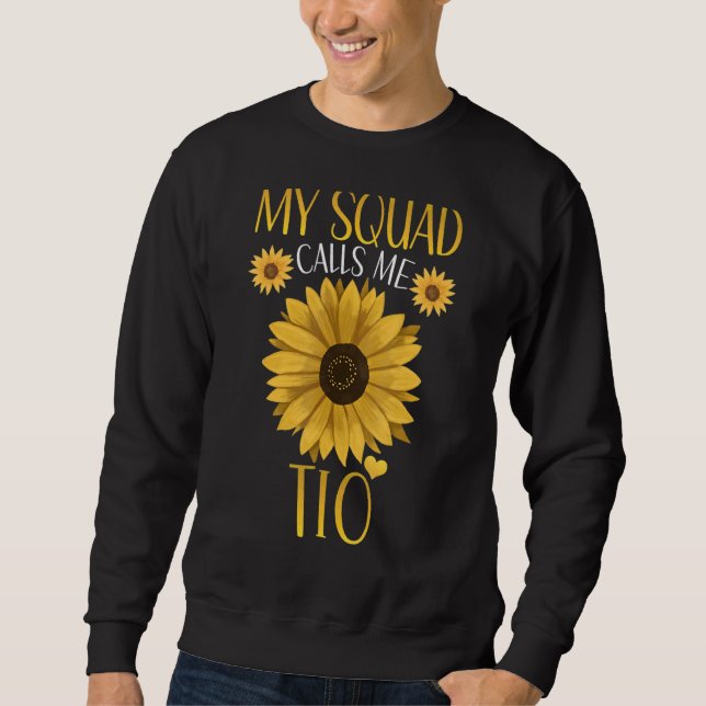 Sweatshirt Mon Escadron M'Appelle Tio Tournesol Correspondant (Devant)