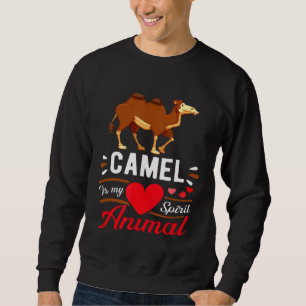 Sweatshirt Mon Esprit Animal Aimer Cute Camel Kid Tee