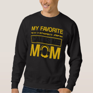 Sweatshirt Mon expéditeur 911 préféré m'appelle maman 911 Exp