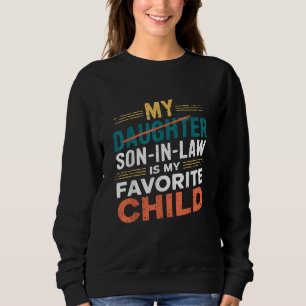 Sweatshirt Mon Fils En Droit Est Ma Famille Favorite Enfant D