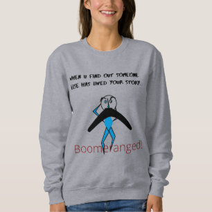 Sweatshirt 'Mon histoire' Basique Boomerangé