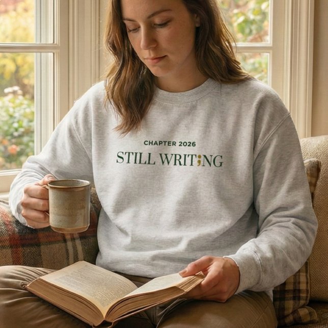 Sweatshirt Mon Histoire N'est Pas Terminée Semicolon Sensibil (my story isnt over, semicolon project, recovery sweatshirt)