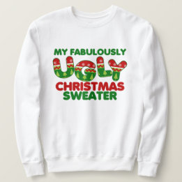 Sweatshirt Mon laide de Noël