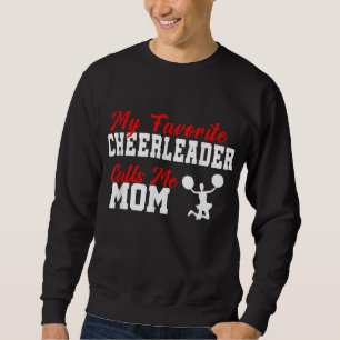 Sweatshirt Mon Pom-pom girl Favori M'Appelle Maman Funny Chee