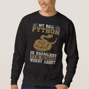 Sweatshirt Mon python royal est un serpent inoffensif Python