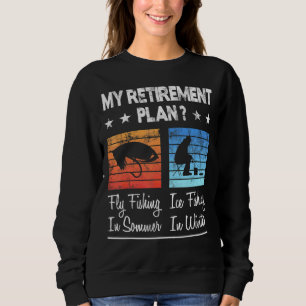 Sweatshirt Mon Régime De Retraite Pêche À Voler En Été Pêche