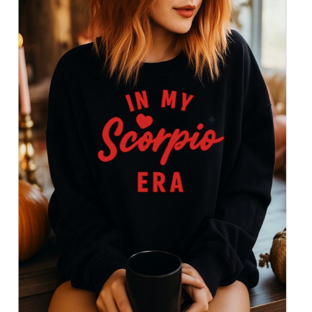 Sweatshirt mon sweat-shirt d'ère scorpion, cadeau d'anniversa (Créateur téléchargé)