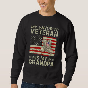Sweatshirt Mon Vétérinaire Préféré Est Mon Grand-Père Bottes