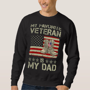 Sweatshirt Mon Vétérinaire Préféré Est Mon Père Bottes De Com