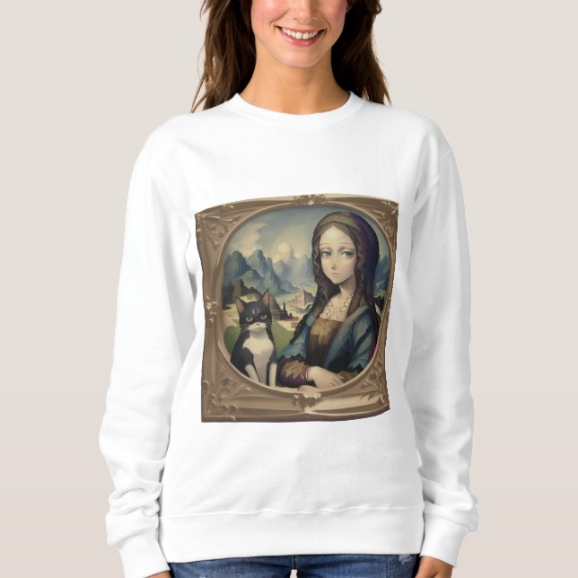 Sweatshirt Mona Lisa (Devant)