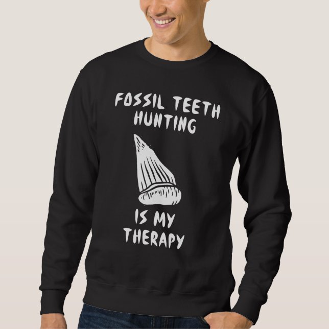 Sweatshirt Monde de fouille de fossiles jurassiques   Chasse  (Devant)