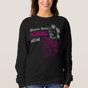 Sweatshirt Monde meilleur Pitbull Maman