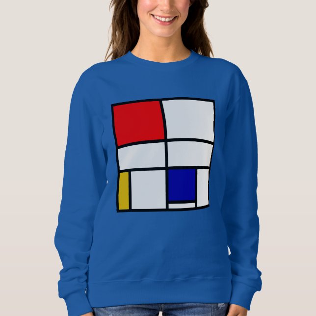 Sweatshirt Mondrian 3 (Devant)