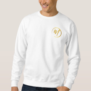 Sweatshirt Monogramme or