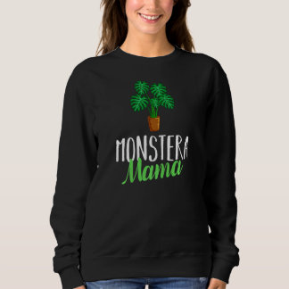 Sweatshirt Monstera Plante Deliciosa Adansonii