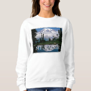 Sweatshirt Mont Rainier Reflet dans un étang de montagne