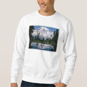 Sweatshirt Mont Rainier Reflet dans un étang de montagne