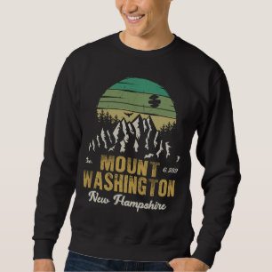 Sweatshirt Mont Washington New Hampshire