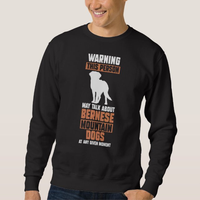 Sweatshirt Montagne de Chien Bernese (Devant)