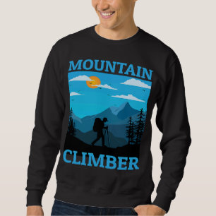 Sweatshirt Montagne et forêt Silhouette 27
