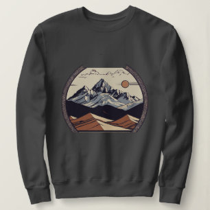 Sweatshirt "Montagne - Levez-vous au-dessus et au-delà"