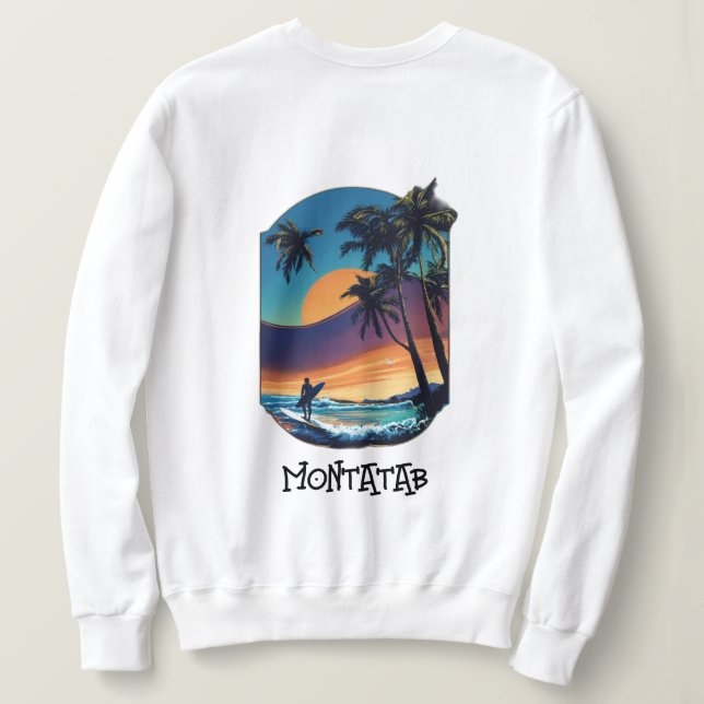 Sweatshirt "Monterey Beach Fusion : Sailor Jerry (Design dos)