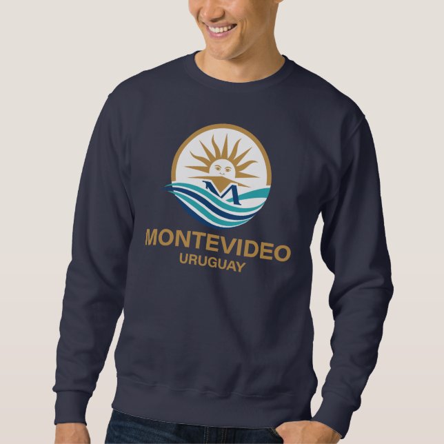 Sweatshirt Montevideo Uruguay Amérique du Sud (Devant)